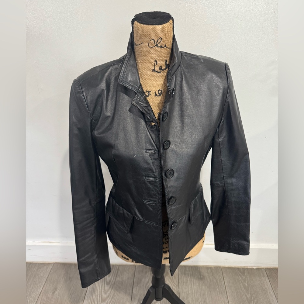 Chadwick’s Leather Blazer